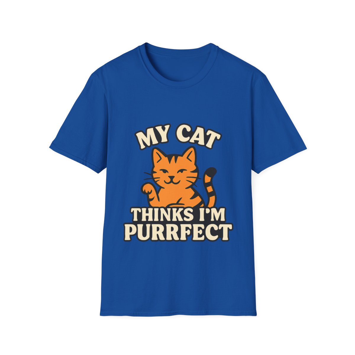 Cat Lover Shirt, My Cat Thinks I'm Purrfect T-Shirt, Funny Cat Owner Gift, Cat Mom Tee, Cat Dad Shirt, Crazy Cat Lady