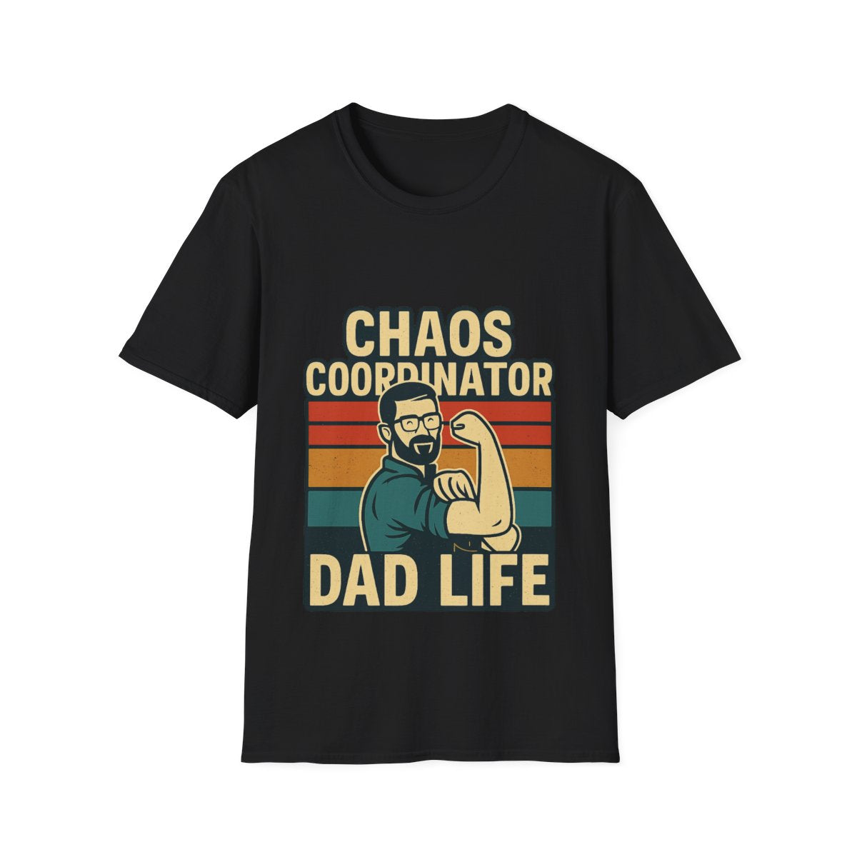 Chaos Coordinator Dad Life Shirt, Funny Dad Tshirt, Father's Day Gift, Vintage Retro Dad Shirt, Gift for Dad from Kids