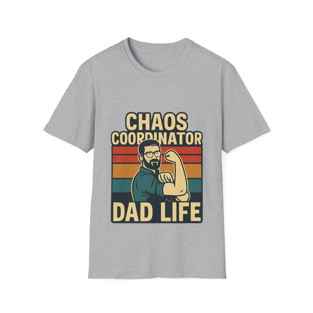 Chaos Coordinator Dad Life Shirt, Funny Dad Tshirt, Father's Day Gift, Vintage Retro Dad Shirt, Gift for Dad from Kids