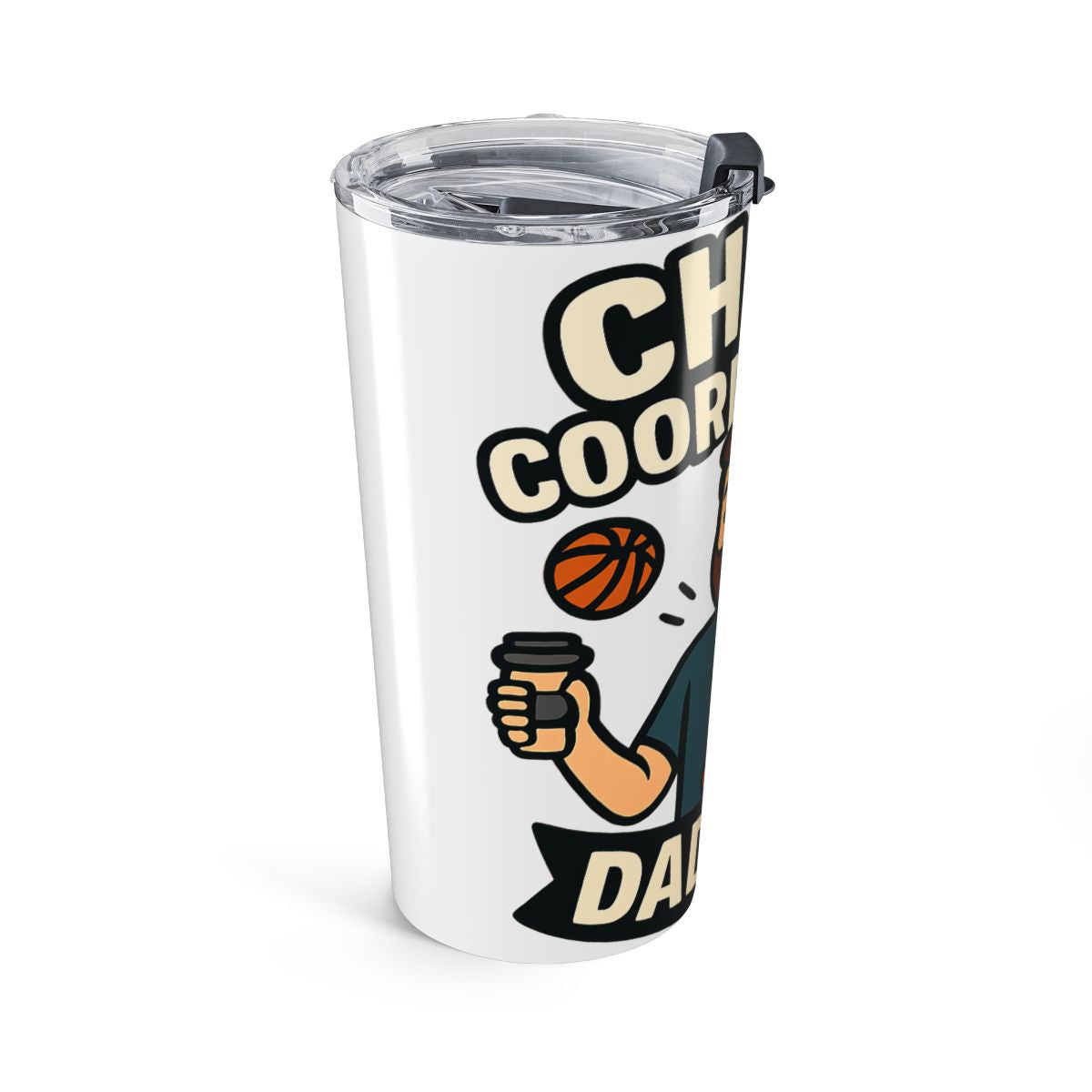 Chaos Coordinator Dad Life Tumbler, Father's Day Gift for New Dad, Funny Dad Tumbler, Coffee Mug for Dad, Husband Gift from Wife