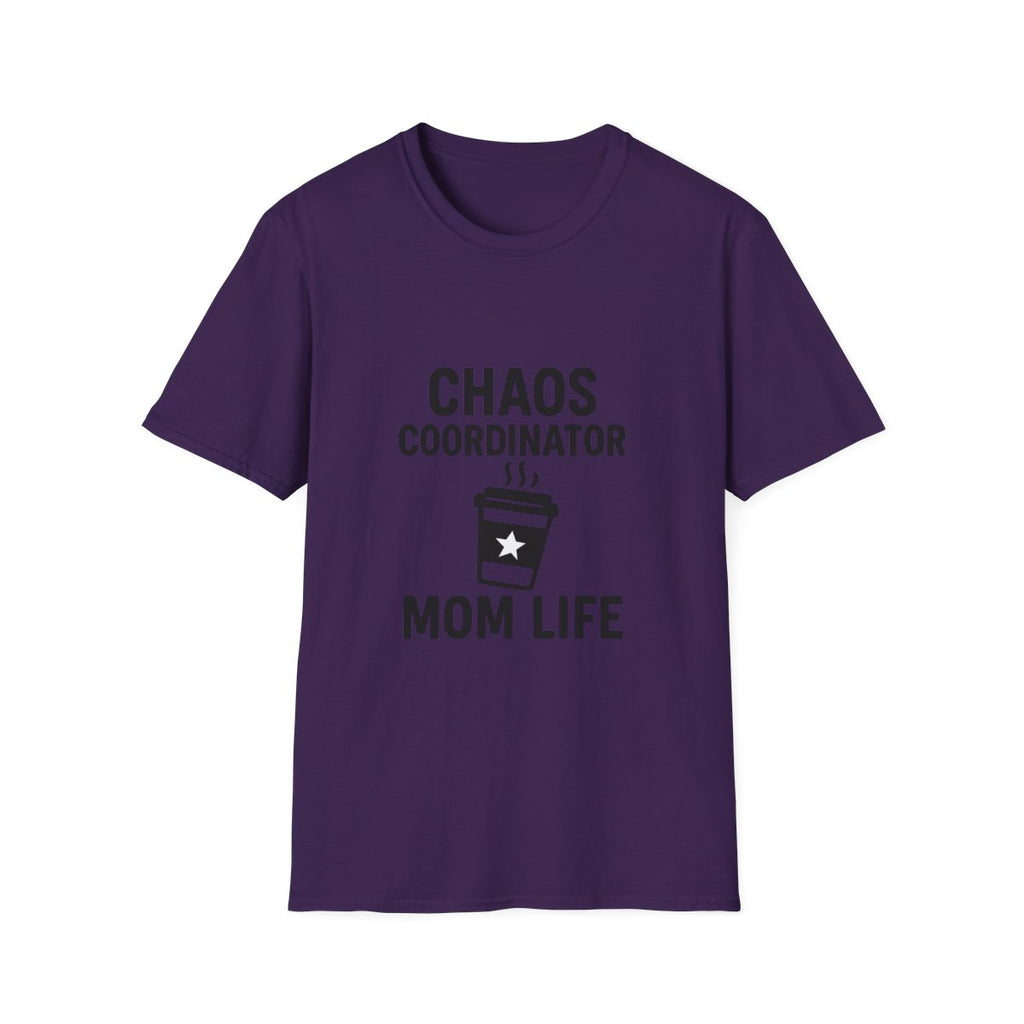 Chaos Coordinator Shirt Mom Life T-Shirt Funny Mom Tee Mother's Day Gift for New Mom Toddler Mom Gift Exhausted Mom Shirt