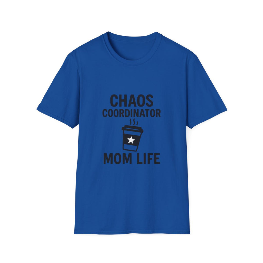 Chaos Coordinator Shirt Mom Life T-Shirt Funny Mom Tee Mother's Day Gift for New Mom Toddler Mom Gift Exhausted Mom Shirt