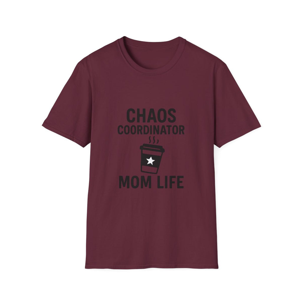 Chaos Coordinator Shirt Mom Life T-Shirt Funny Mom Tee Mother's Day Gift for New Mom Toddler Mom Gift Exhausted Mom Shirt