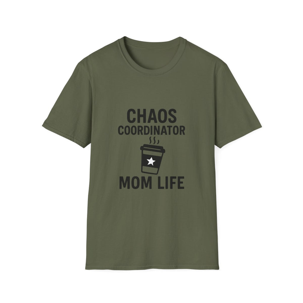 Chaos Coordinator Shirt Mom Life T-Shirt Funny Mom Tee Mother's Day Gift for New Mom Toddler Mom Gift Exhausted Mom Shirt
