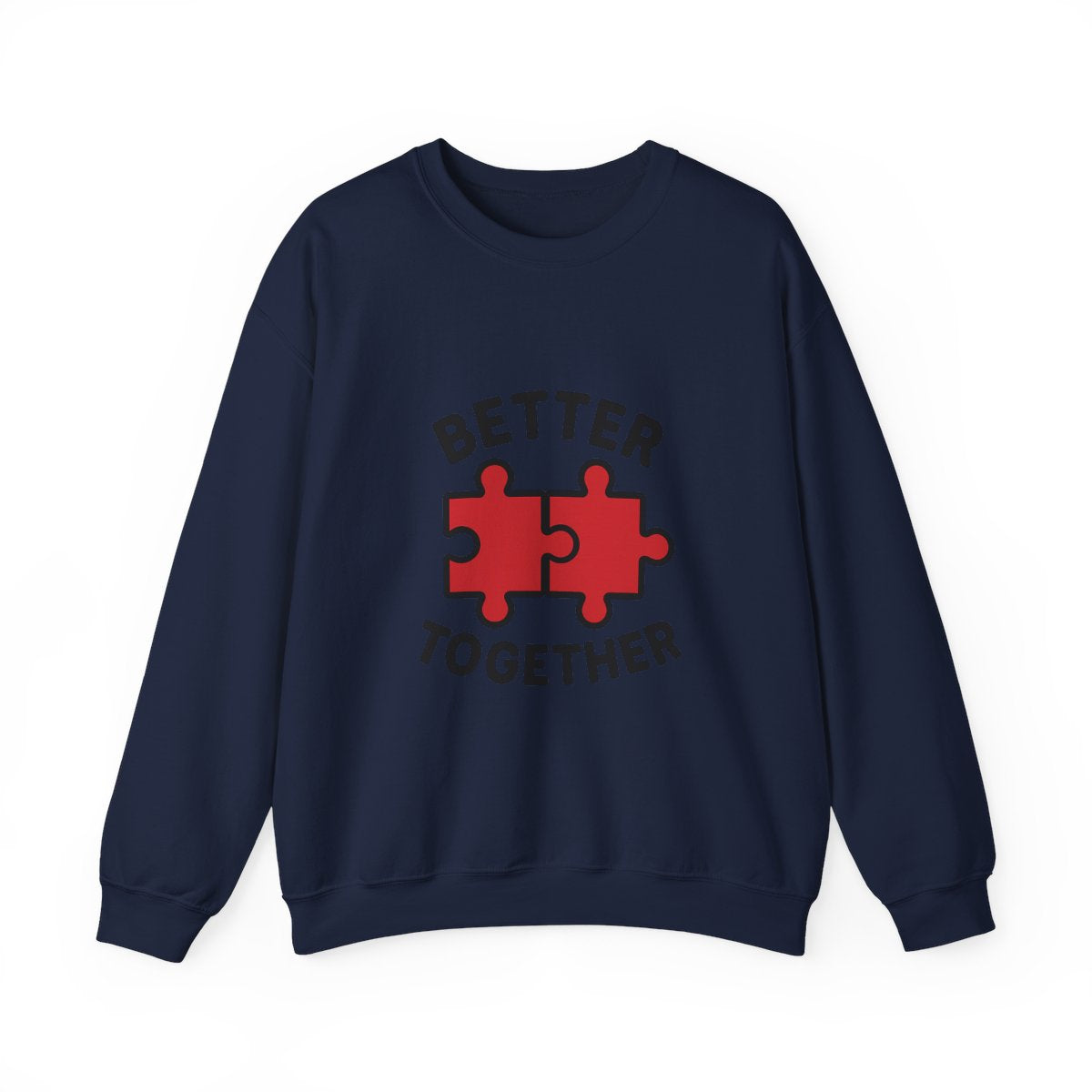 Couple Sweatshirt Better Together Puzzle Pieces Matching Sweatshirts Anniversary Gift for Couples Relationship Gift Valentine's Day