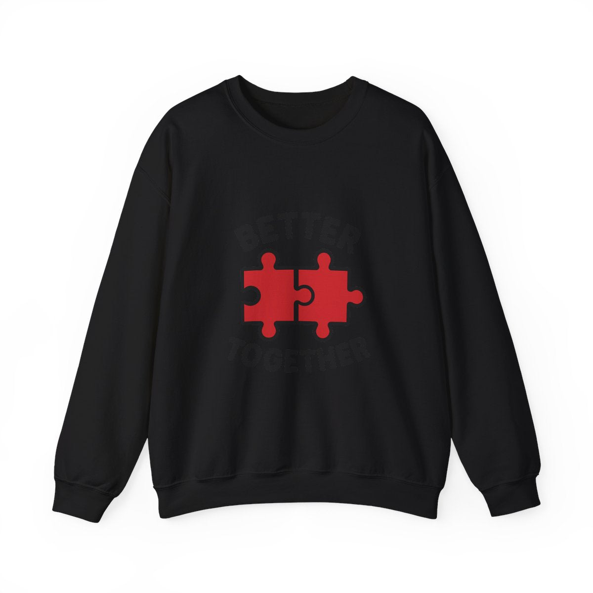 Couple Sweatshirt Better Together Puzzle Pieces Matching Sweatshirts Anniversary Gift for Couples Relationship Gift Valentine's Day