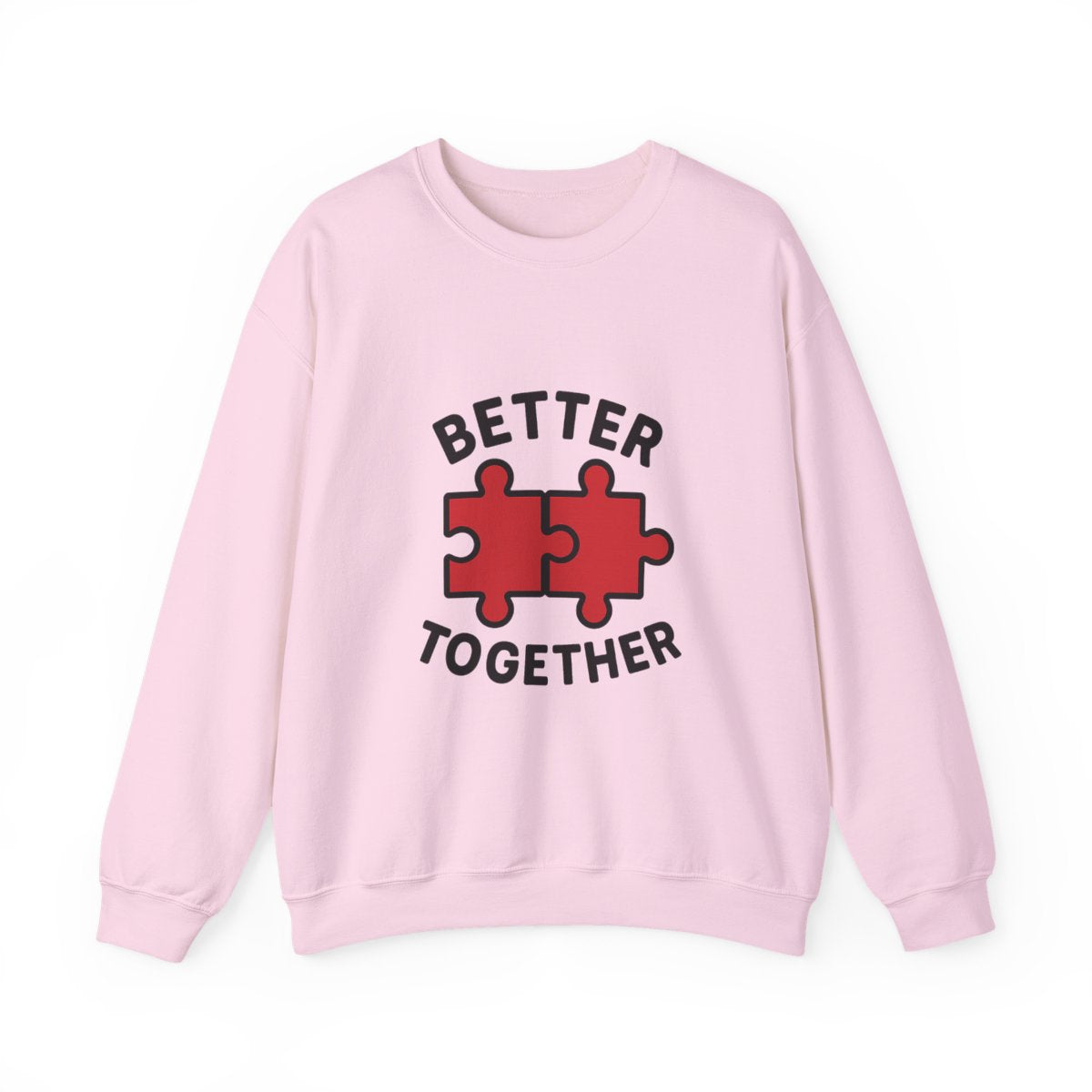 Couple Sweatshirt Better Together Puzzle Pieces Matching Sweatshirts Anniversary Gift for Couples Relationship Gift Valentine's Day
