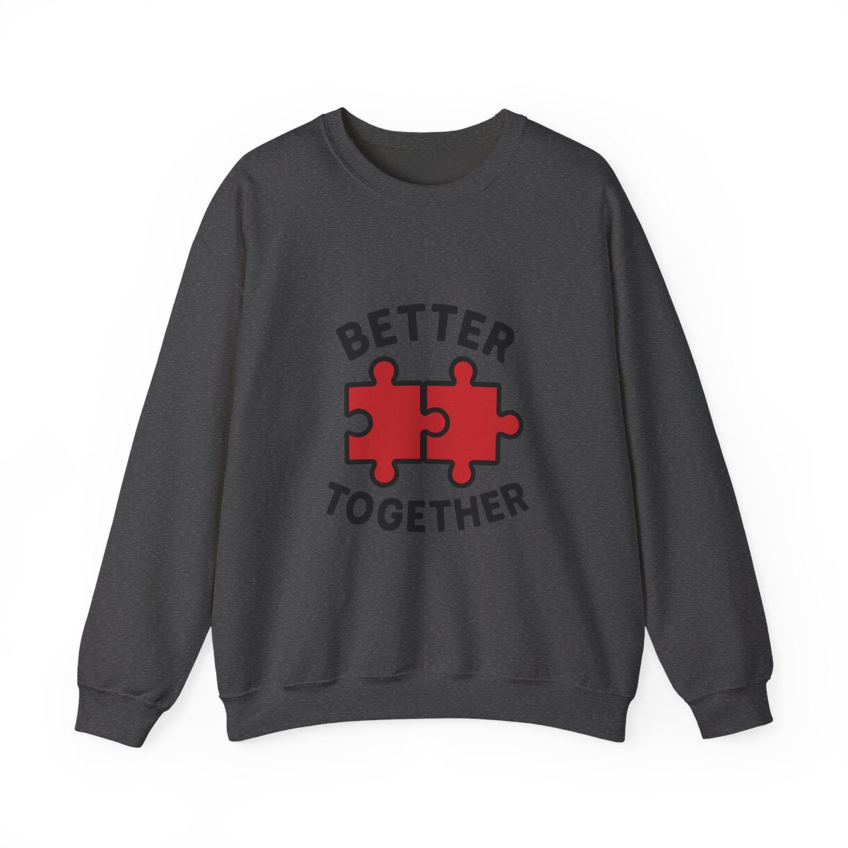 Couple Sweatshirt Better Together Puzzle Pieces Matching Sweatshirts Anniversary Gift for Couples Relationship Gift Valentine's Day