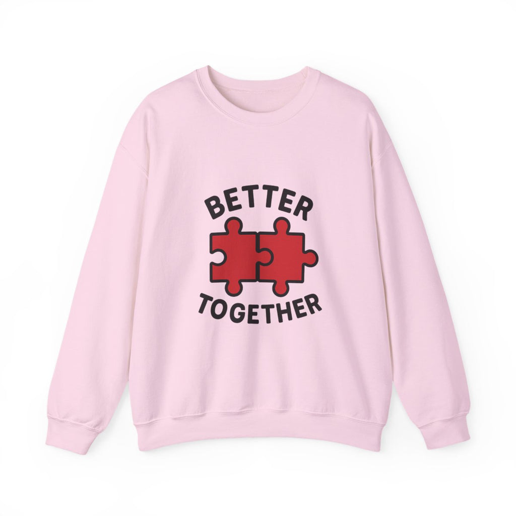Couple Sweatshirt Better Together Puzzle Pieces Matching Sweatshirts Anniversary Gift for Couples Relationship Gift Valentine's Day