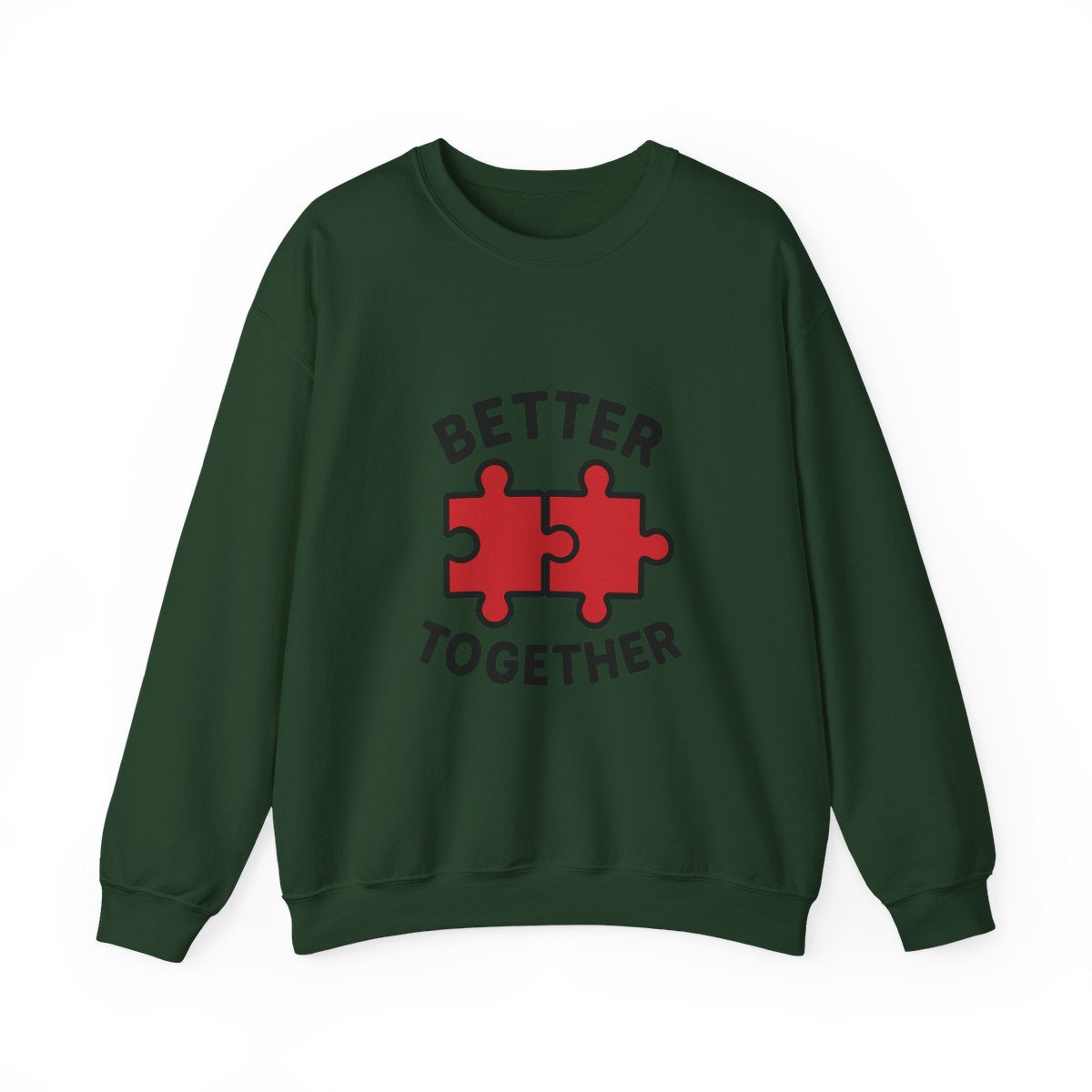 Couple Sweatshirt Better Together Puzzle Pieces Matching Sweatshirts Anniversary Gift for Couples Relationship Gift Valentine's Day