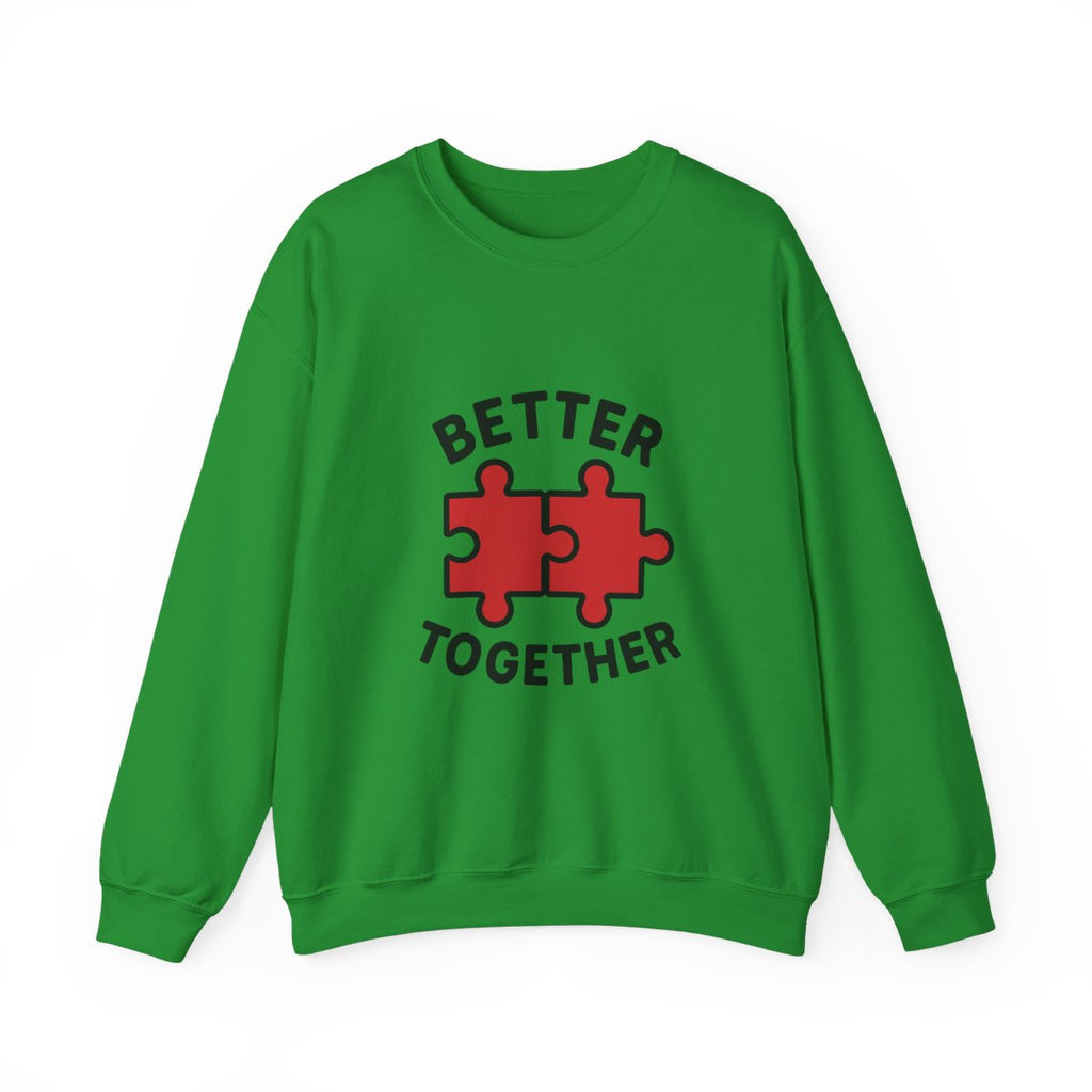 Couple Sweatshirt Better Together Puzzle Pieces Matching Sweatshirts Anniversary Gift for Couples Relationship Gift Valentine's Day