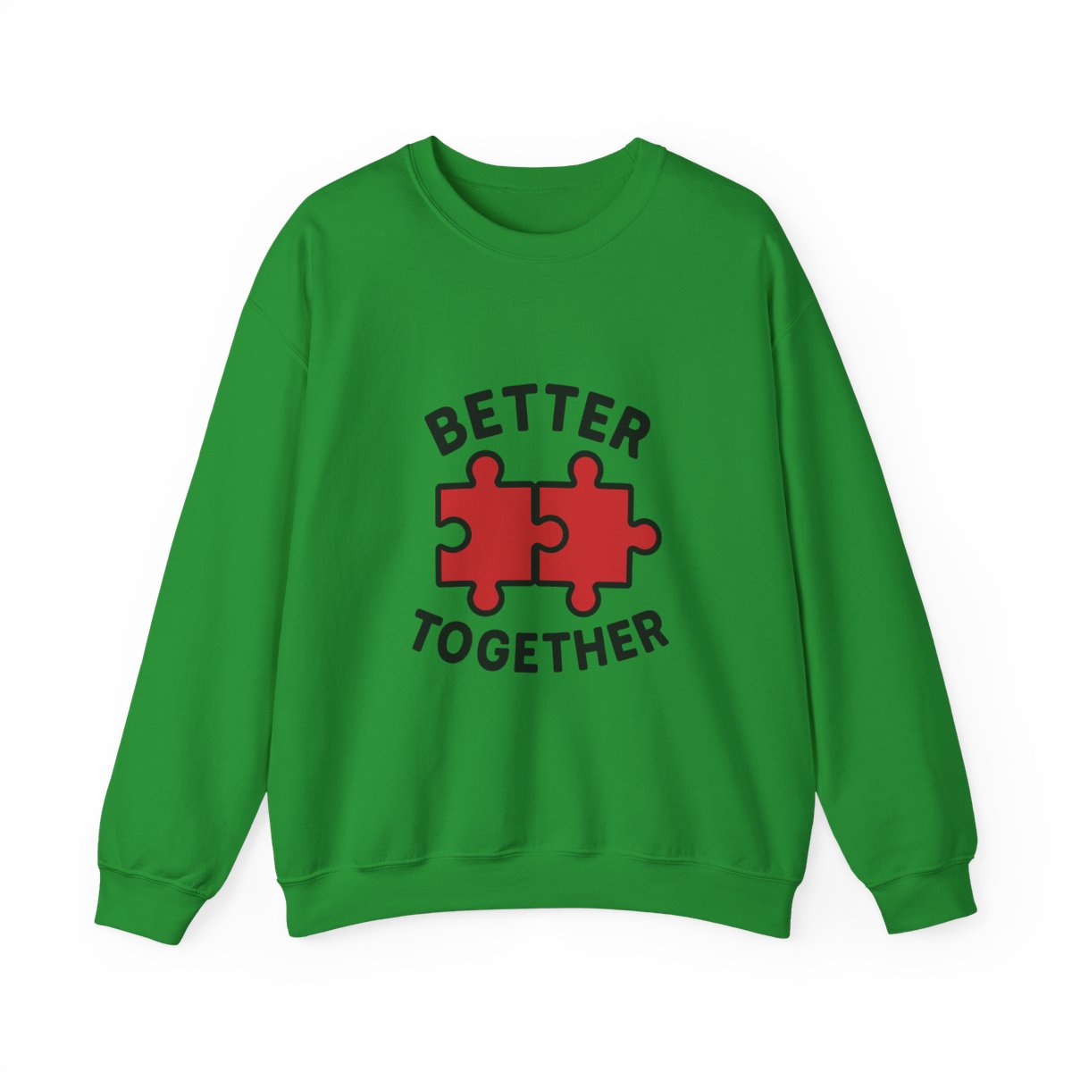 Couple Sweatshirt Better Together Puzzle Pieces Matching Sweatshirts Anniversary Gift for Couples Relationship Gift Valentine's Day