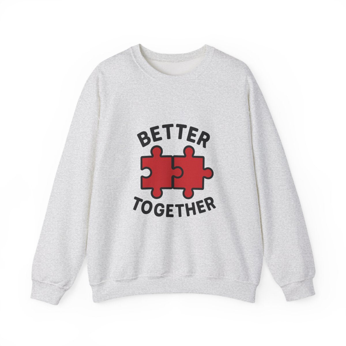 Couple Sweatshirt Better Together Puzzle Pieces Matching Sweatshirts Anniversary Gift for Couples Relationship Gift Valentine's Day