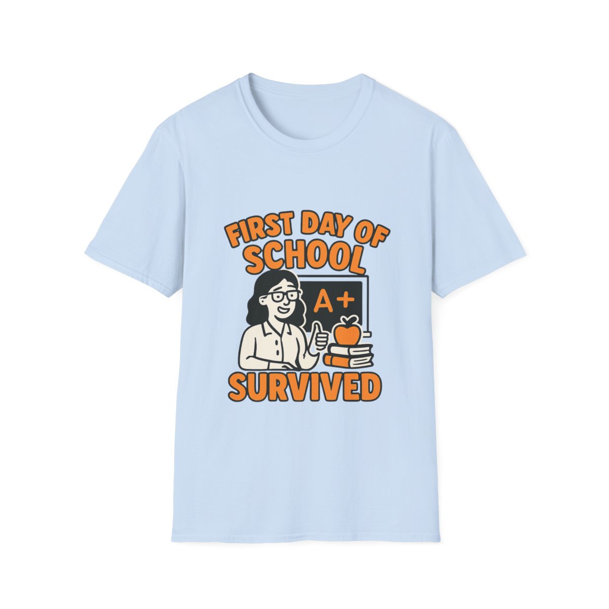 First Day of School Survived Shirt, Teacher Appreciation Gift, Back to School Teacher Shirt, Funny Teacher Tee, Parent Humor Shirt