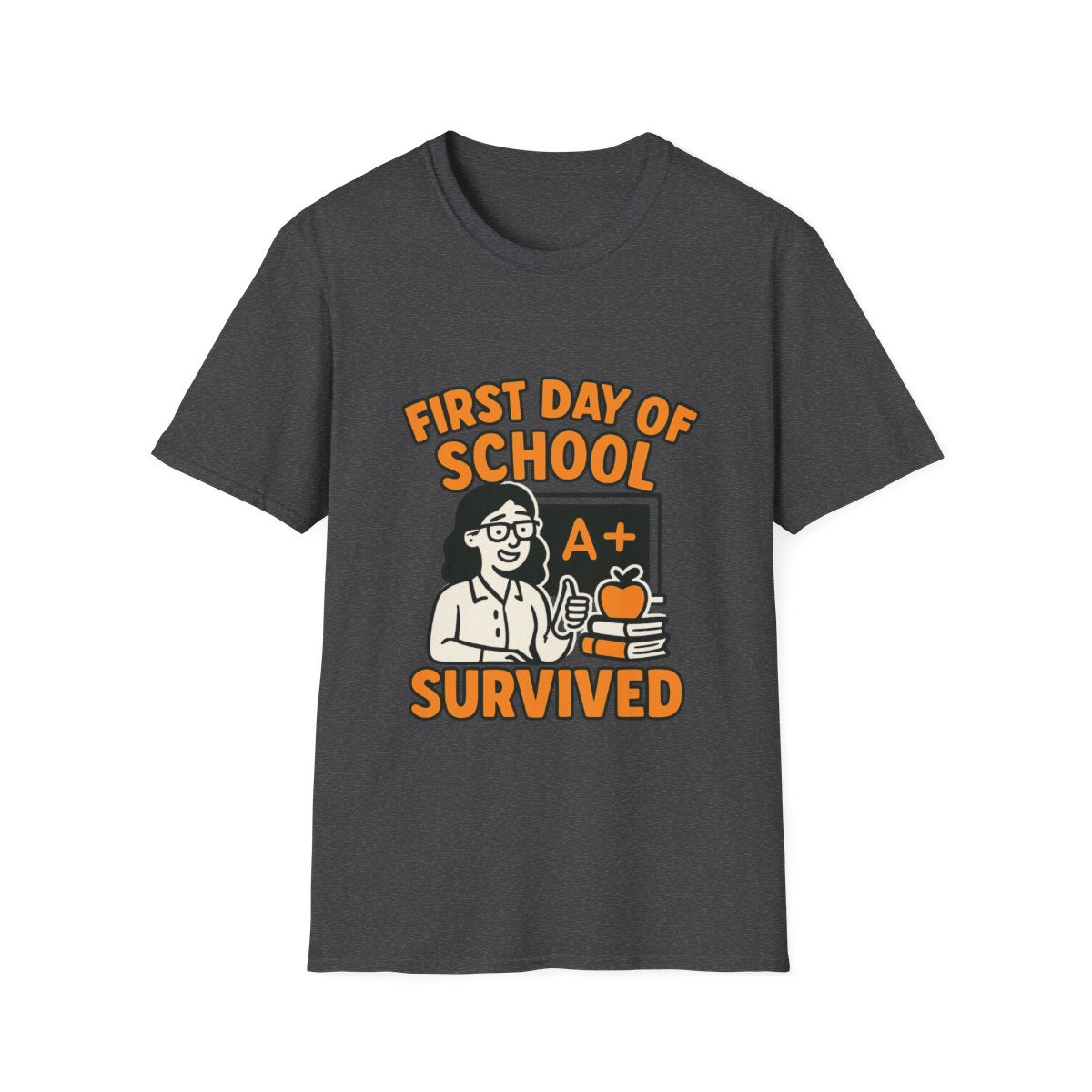 First Day of School Survived Shirt, Teacher Appreciation Gift, Back to School Teacher Shirt, Funny Teacher Tee, Parent Humor Shirt