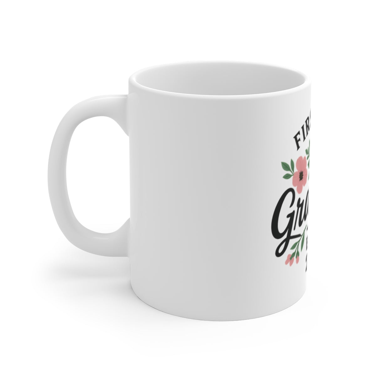 First Time Grandma Mug Est 2024, New Grandma Gift, Pregnancy Announcement for Grandma, Grandmother Reveal Mug, Floral Grandma Mug
