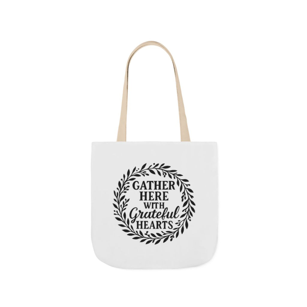 Gather Here With Grateful Hearts Tote Bag