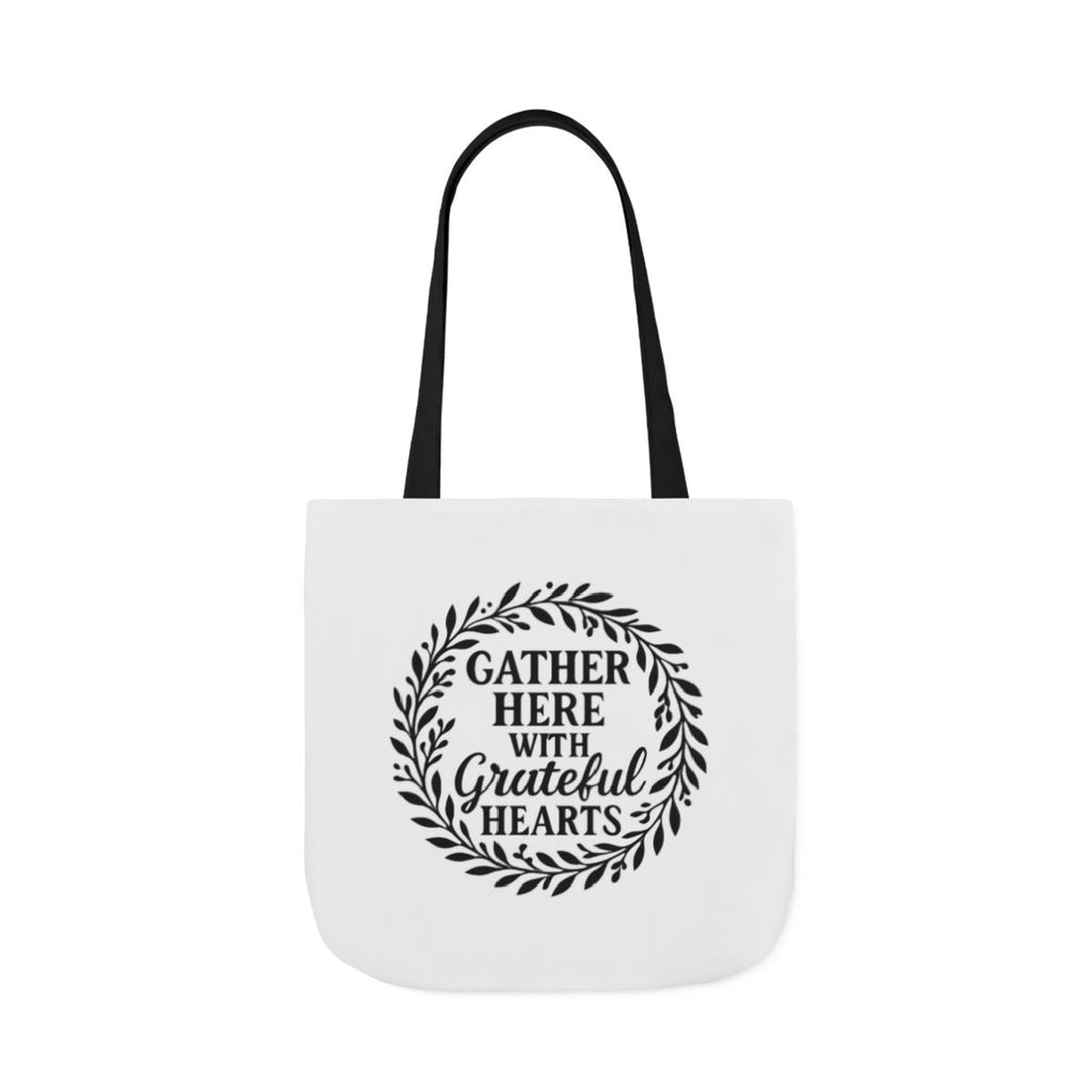 Gather Here With Grateful Hearts Tote Bag