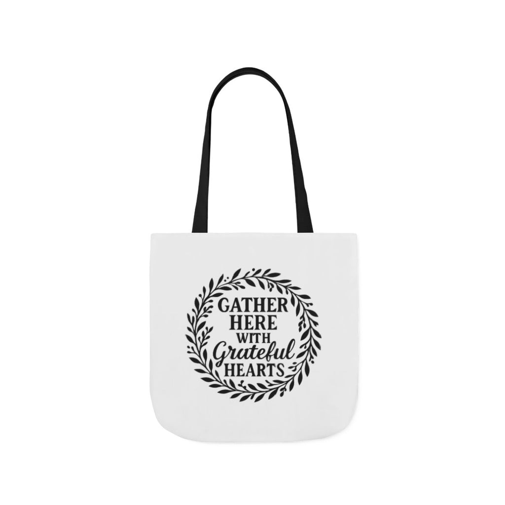 Gather Here With Grateful Hearts Tote Bag