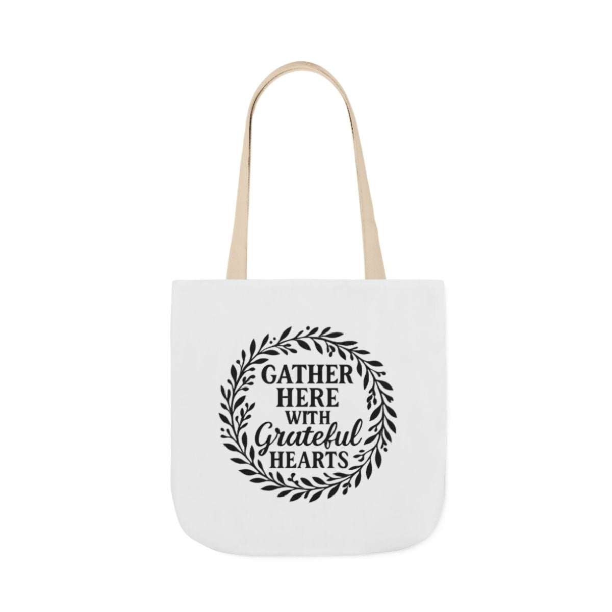 Gather Here With Grateful Hearts Tote Bag