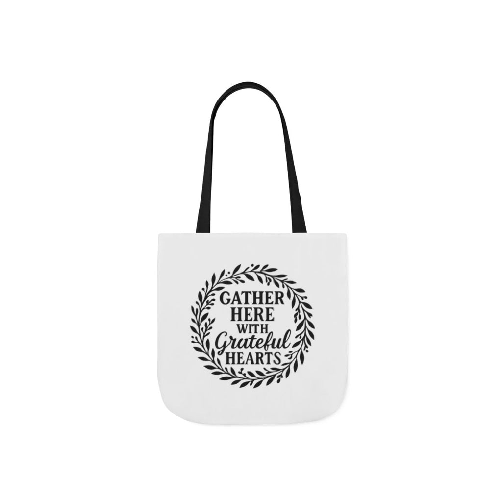 Gather Here With Grateful Hearts Tote Bag