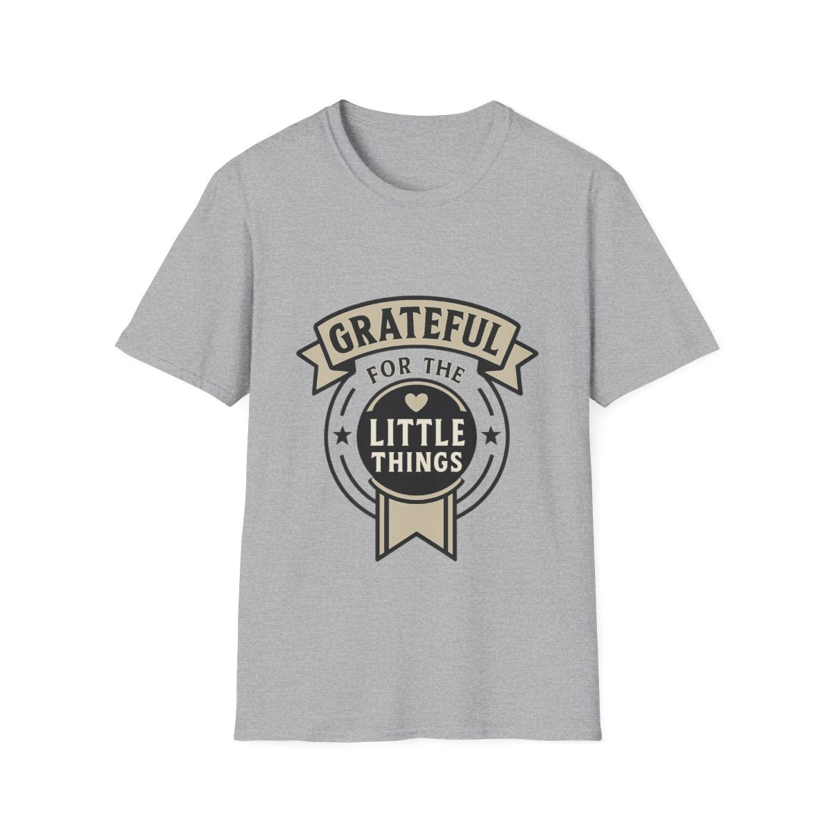 Grateful for the Little Things Shirt, Gratitude Tee, Faith Inspired Blessing T-Shirt, Thankful Everyday Appreciation Gift for Women