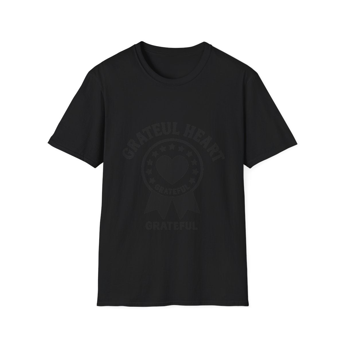 Grateful Heart Daily Affirmation Shirt | Gratitude Mindfulness Tee | Self Care Wellness Gift | Positive Affirmation Apparel