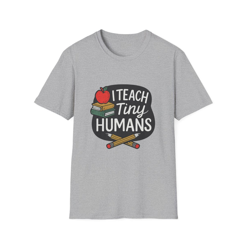 I Teach Tiny Humans T-Shirt, Preschool Teacher Shirt, Kindergarten Teacher Gift, Daycare Worker Tee, Early Childhood Educator