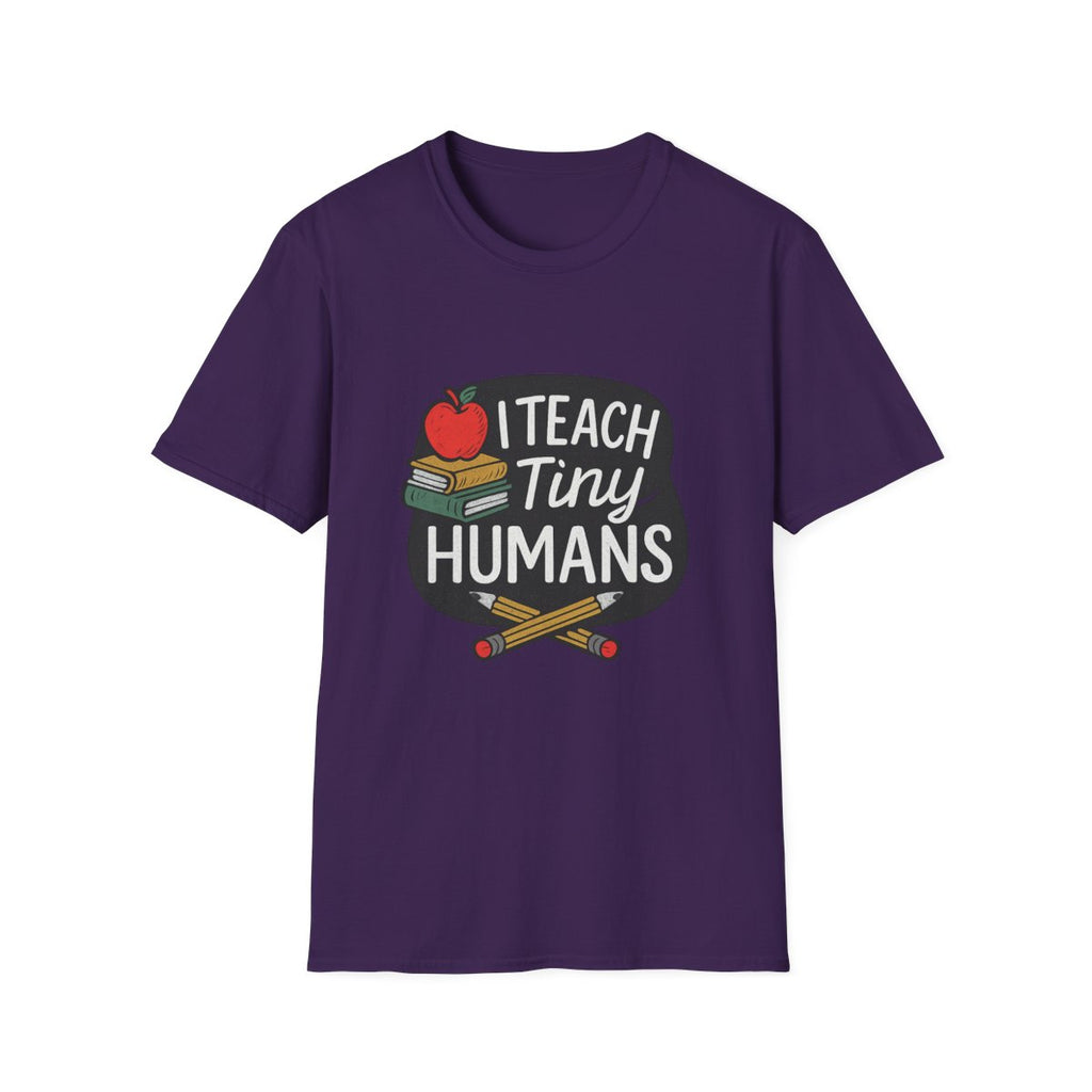 I Teach Tiny Humans T-Shirt, Preschool Teacher Shirt, Kindergarten Teacher Gift, Daycare Worker Tee, Early Childhood Educator