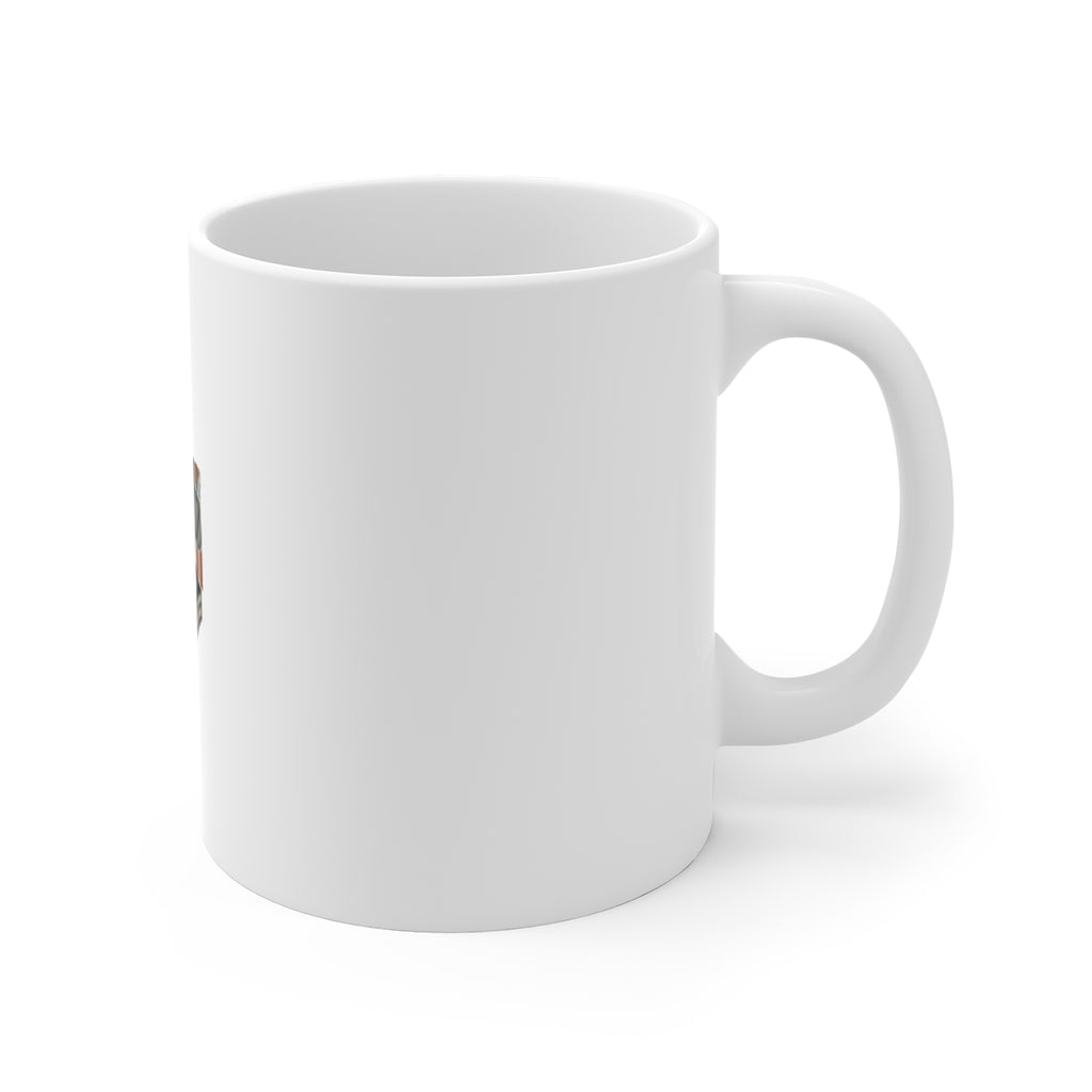 Land of the Free Because of the Brave Mug, Patriotic Military Gift, Veterans Day Memorial Day, Army Navy Air Force Marine Gift