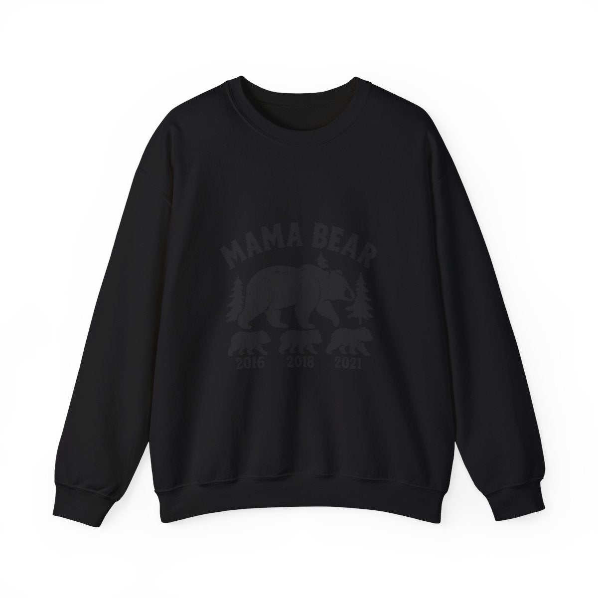 Mama Bear Sweatshirt with Cubs Birth Years, Mother's Day Gift for Mom, Woodland Mom Shirt, Gift from Kids, Mommy and Me Crewneck