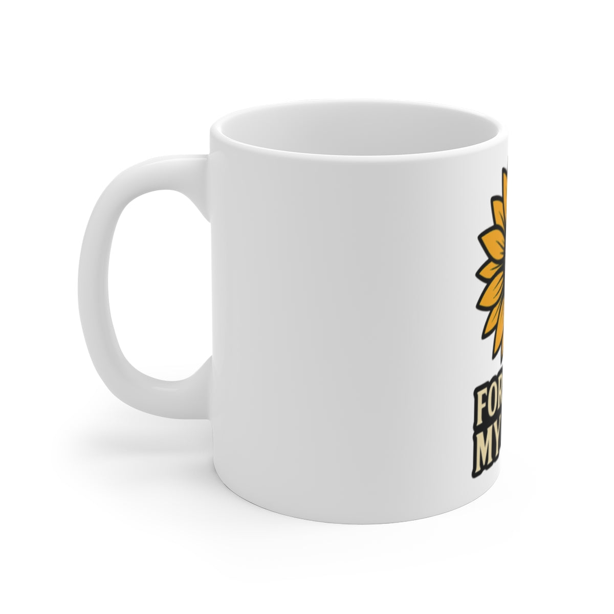 Memorial Sunflower Mug Forever in My Heart Sympathy Gift Loss of Loved One Remembrance Coffee Cup Bereavement Gift in Memory