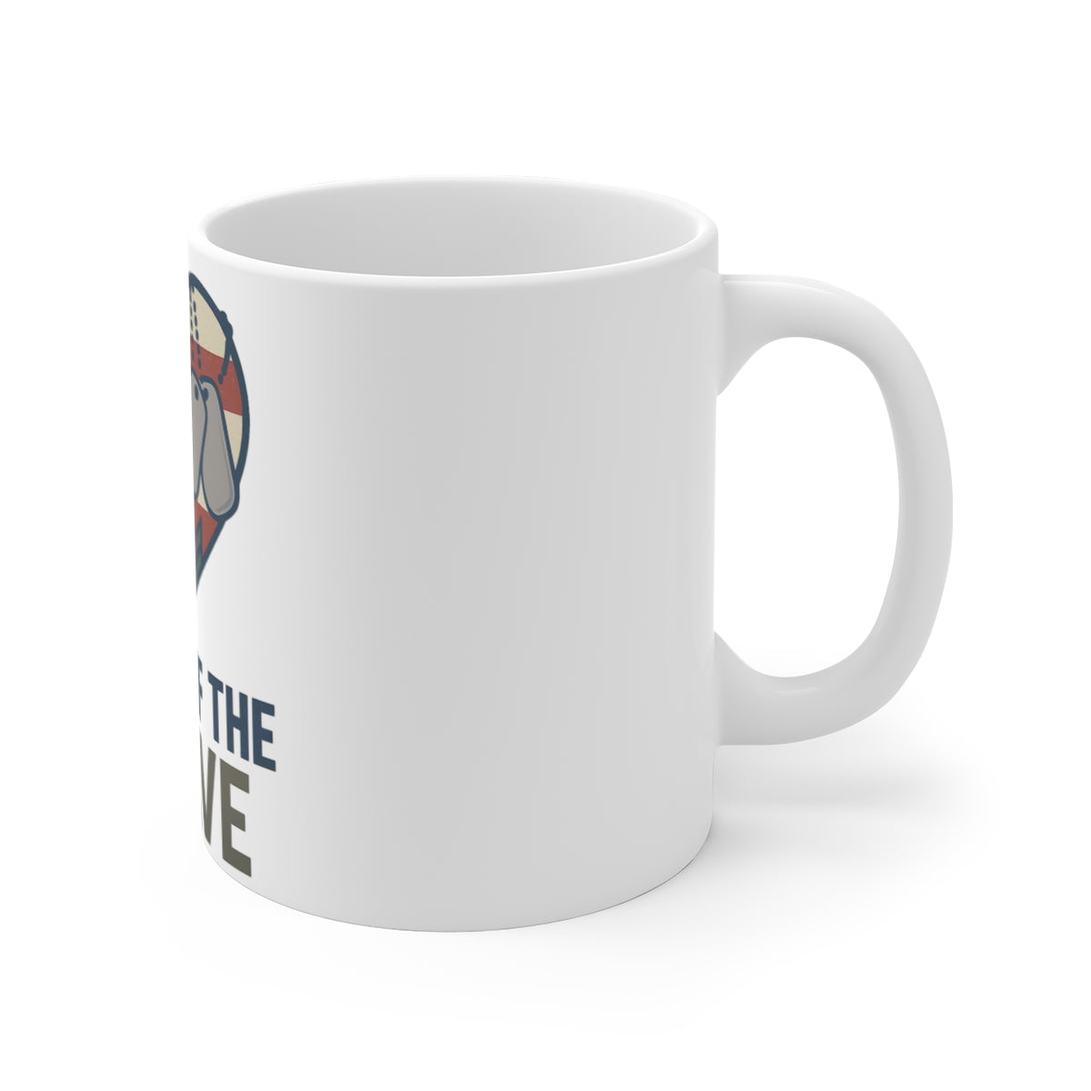 Military Family Coffee Mug Home of the Brave Gift for Army Navy Spouse Patriotic Heart Flag Veteran Support Cup Deployment Gift