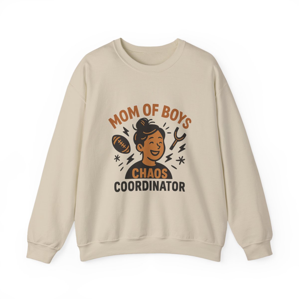 Mom of Boys Sweatshirt, Chaos Coordinator Shirt, Boy Mom Gift, Mother's Day Gift for Mom of Sons, Funny Mom Sweatshirt