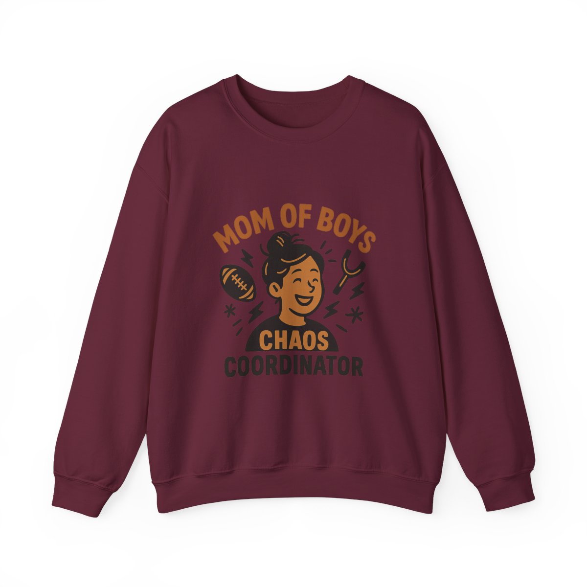 Mom of Boys Sweatshirt, Chaos Coordinator Shirt, Boy Mom Gift, Mother's Day Gift for Mom of Sons, Funny Mom Sweatshirt