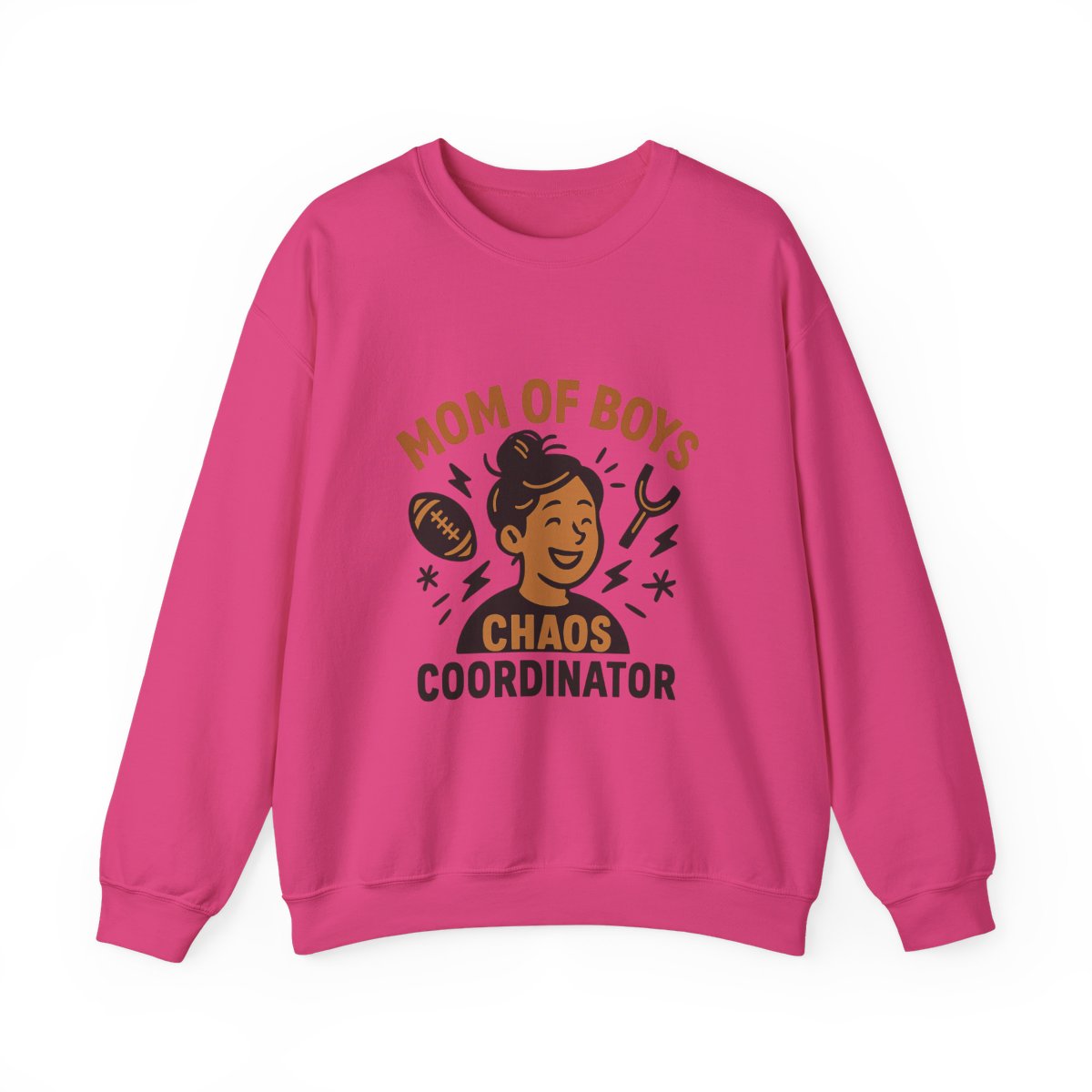 Mom of Boys Sweatshirt, Chaos Coordinator Shirt, Boy Mom Gift, Mother's Day Gift for Mom of Sons, Funny Mom Sweatshirt