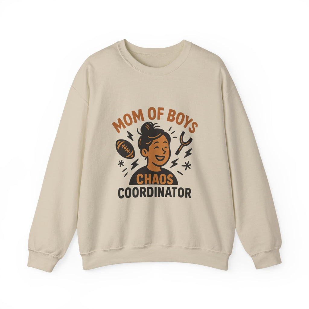 Mom of Boys Sweatshirt, Chaos Coordinator Shirt, Boy Mom Gift, Mother's Day Gift for Mom of Sons, Funny Mom Sweatshirt