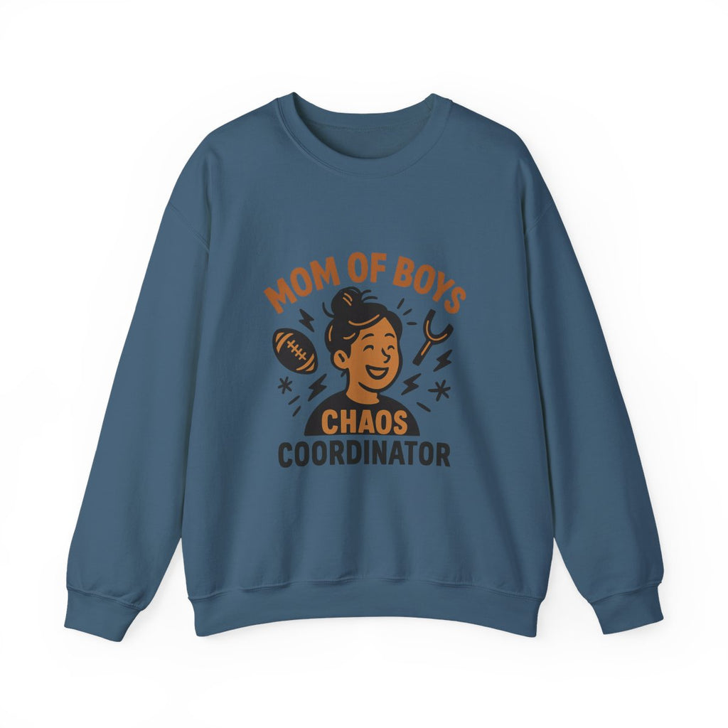 Mom of Boys Sweatshirt, Chaos Coordinator Shirt, Boy Mom Gift, Mother's Day Gift for Mom of Sons, Funny Mom Sweatshirt