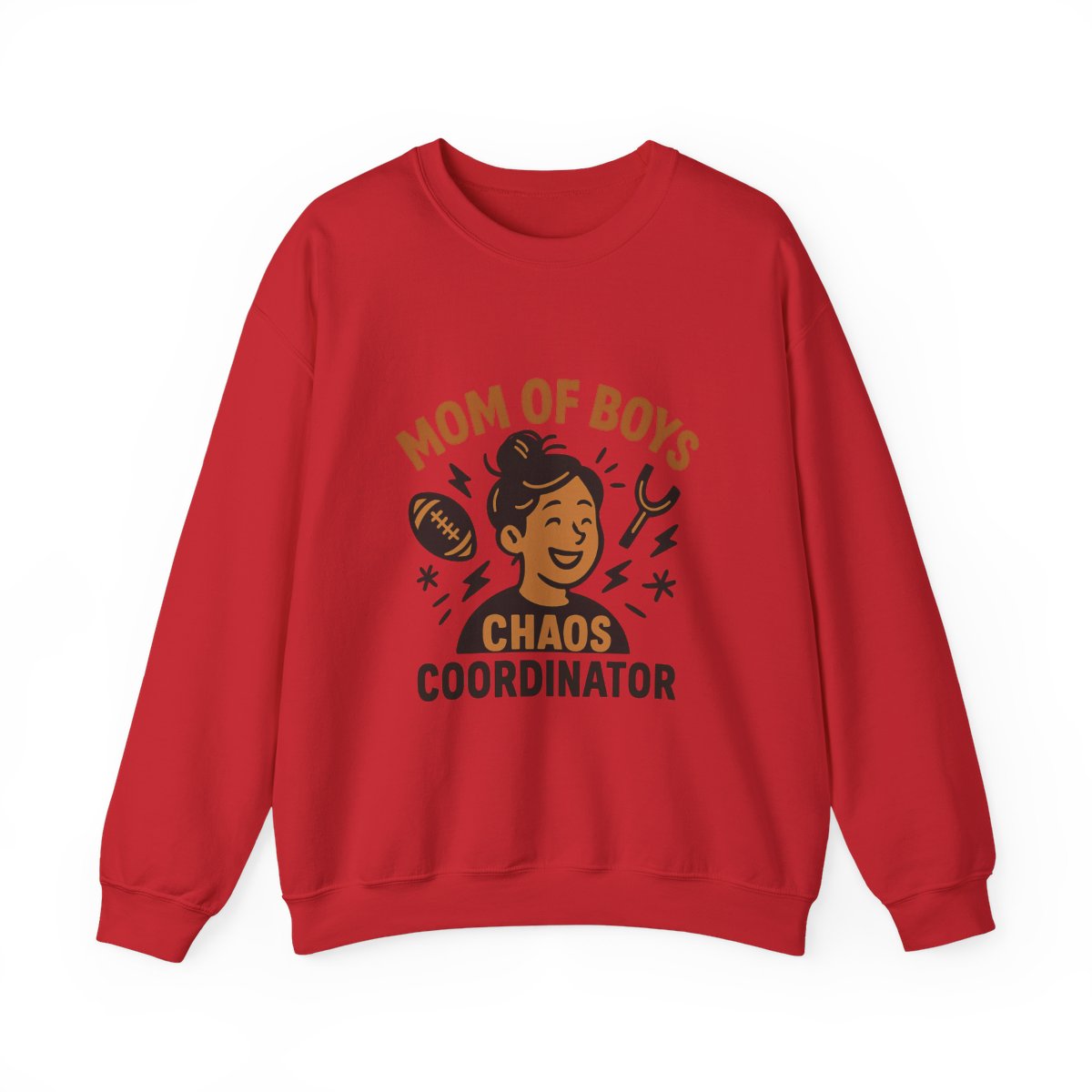 Mom of Boys Sweatshirt, Chaos Coordinator Shirt, Boy Mom Gift, Mother's Day Gift for Mom of Sons, Funny Mom Sweatshirt