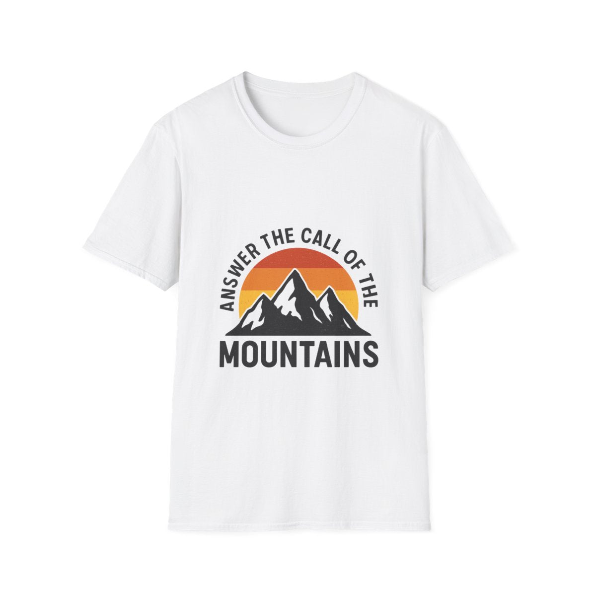 Mountain Silhouette Shirt Vintage Adventure T-Shirt Hiking Tee Outdoor Lover Gift Nature Graphic Tee Wilderness Apparel