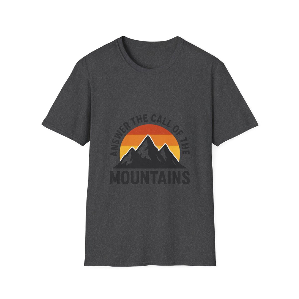 Mountain Silhouette Shirt Vintage Adventure T-Shirt Hiking Tee Outdoor Lover Gift Nature Graphic Tee Wilderness Apparel