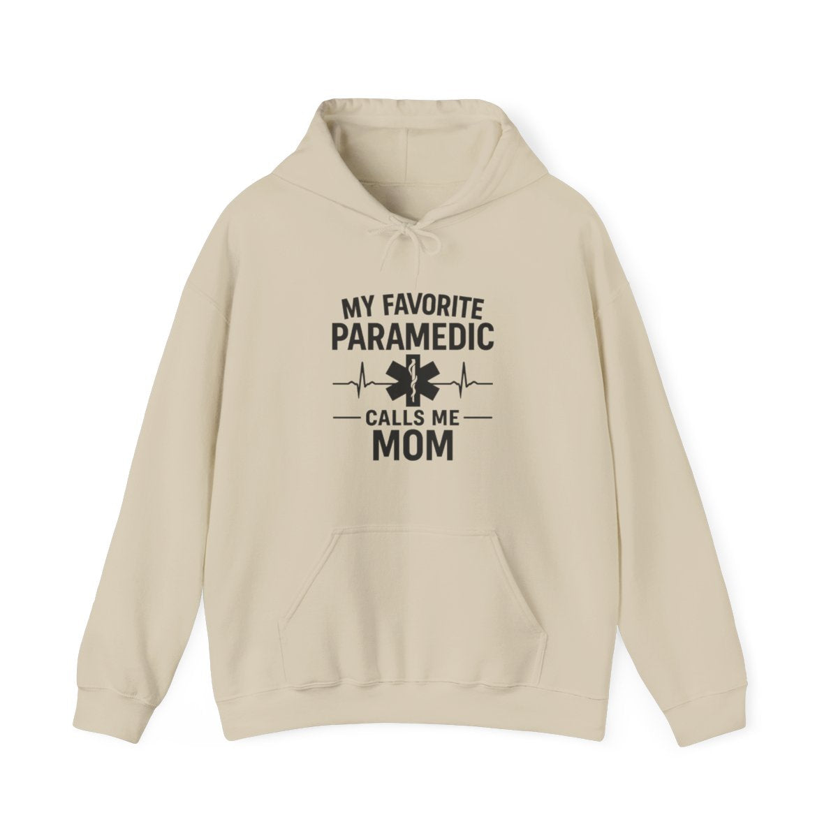 My Favorite Paramedic Calls Me Mom Hoodie, Proud EMS Mom Gift, Paramedic Mother Gift, Emergency Medical Services Sweatshirt