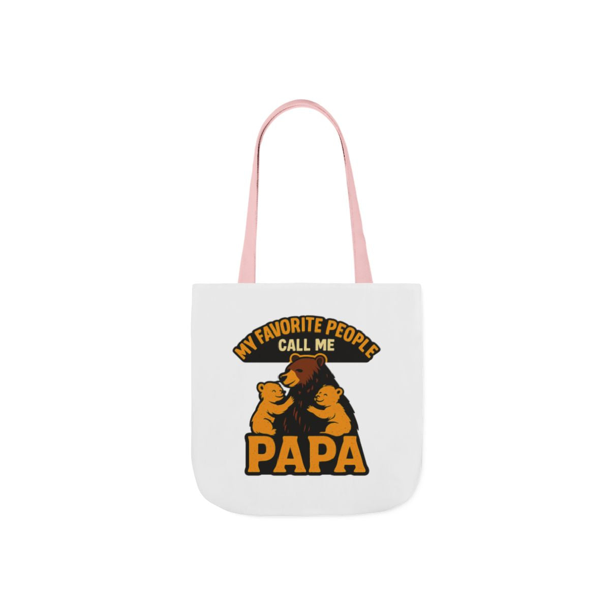 Papa Bear Tote Bag Gift for Grandfather, My Favorite People Call Me Papa, Fathers Day Gift from Grandkids, Grandpa Birthday Gift