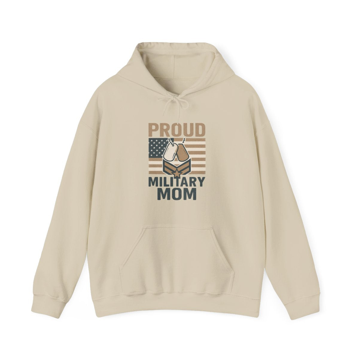 Proud Military Mom Hoodie, Strong Heart Army Mom Gift, Navy Mom Sweatshirt, Air Force Marine Mom, Service Member Mother Apparel