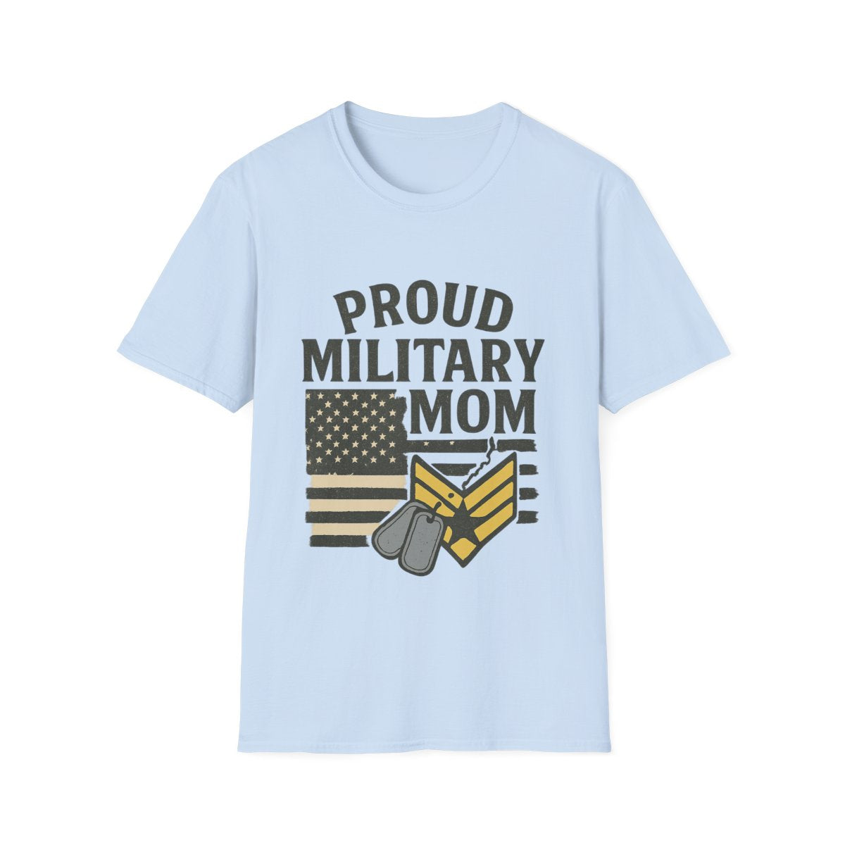 Proud Military Mom Shirt, My Heart Serves Too Tee, Army Mom Gift, Navy Mom, Marine Mom, Air Force Mom T-Shirt, Military Mother
