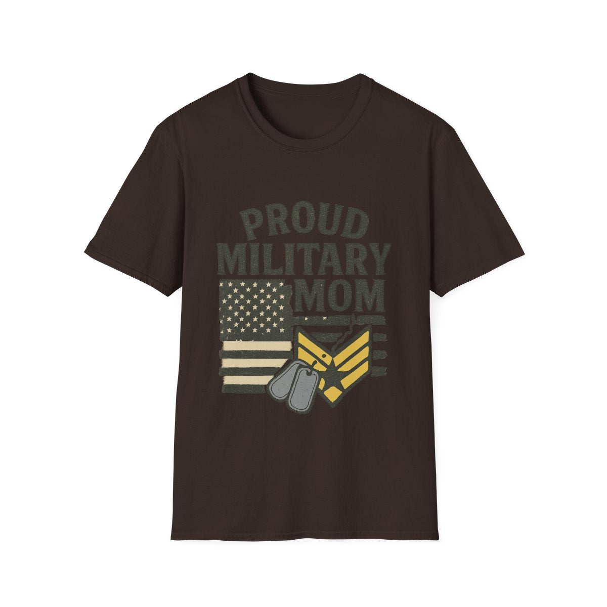 Proud Military Mom Shirt, My Heart Serves Too Tee, Army Mom Gift, Navy Mom, Marine Mom, Air Force Mom T-Shirt, Military Mother