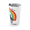 Rainbow Bridge Pet Memorial Tumbler, Dog Cat Loss Gift, Pet Sympathy Gift, Until We Meet Again, Pet Remembrance Tumbler
