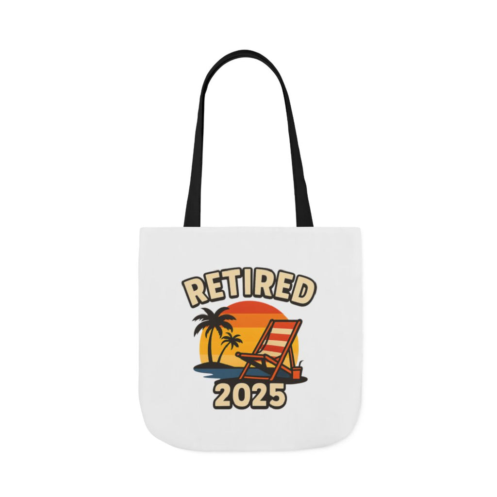 Retired 2025 Tote Bag Beach Chair Sunset Retirement Gift Retiree Beach Bag Retirement Party Favor Coworker Gift Farewell Gift