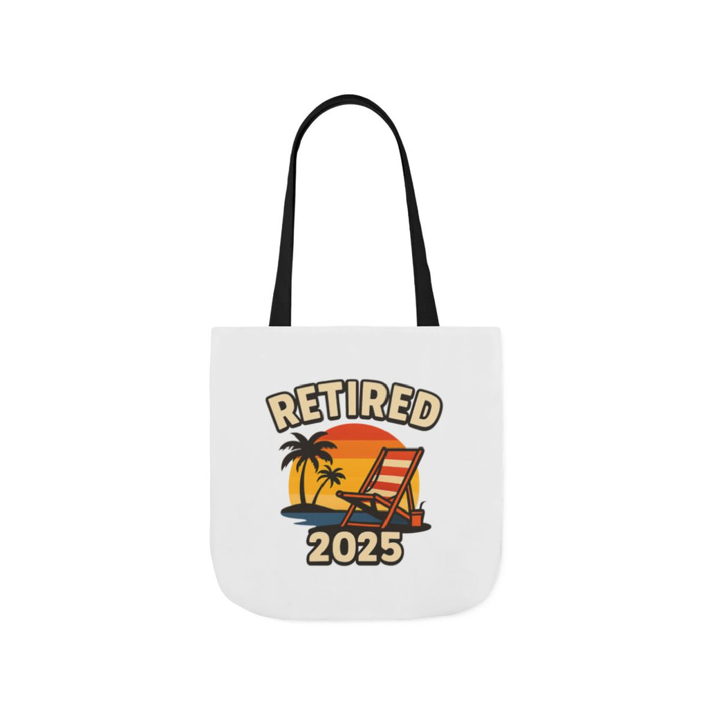 Retired 2025 Tote Bag Beach Chair Sunset Retirement Gift Retiree Beach Bag Retirement Party Favor Coworker Gift Farewell Gift