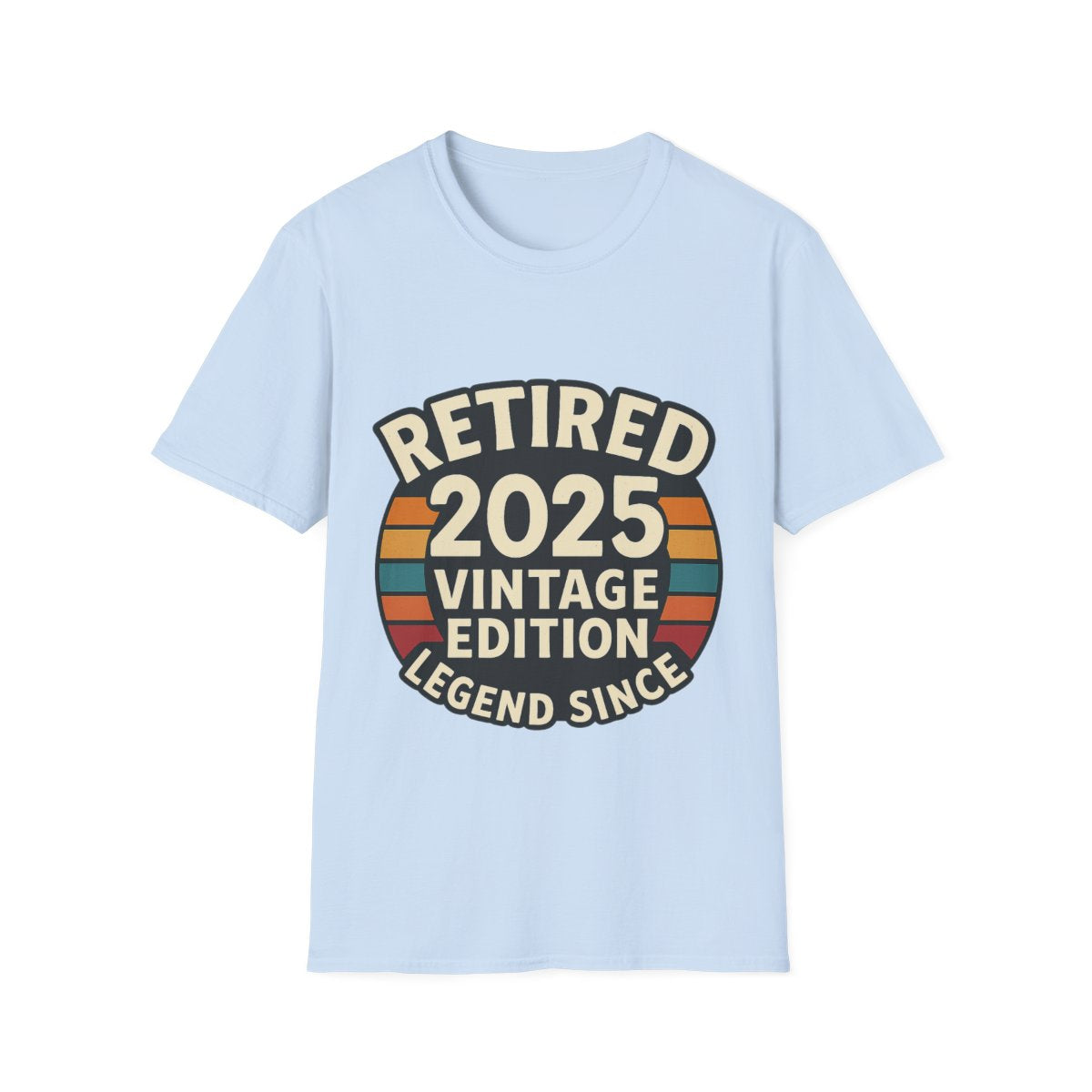 Retired 2025 Vintage Edition T-Shirt, Retirement Gift for Coworker Dad Grandpa, Funny Retirement Party Shirt, Legend Since 2025